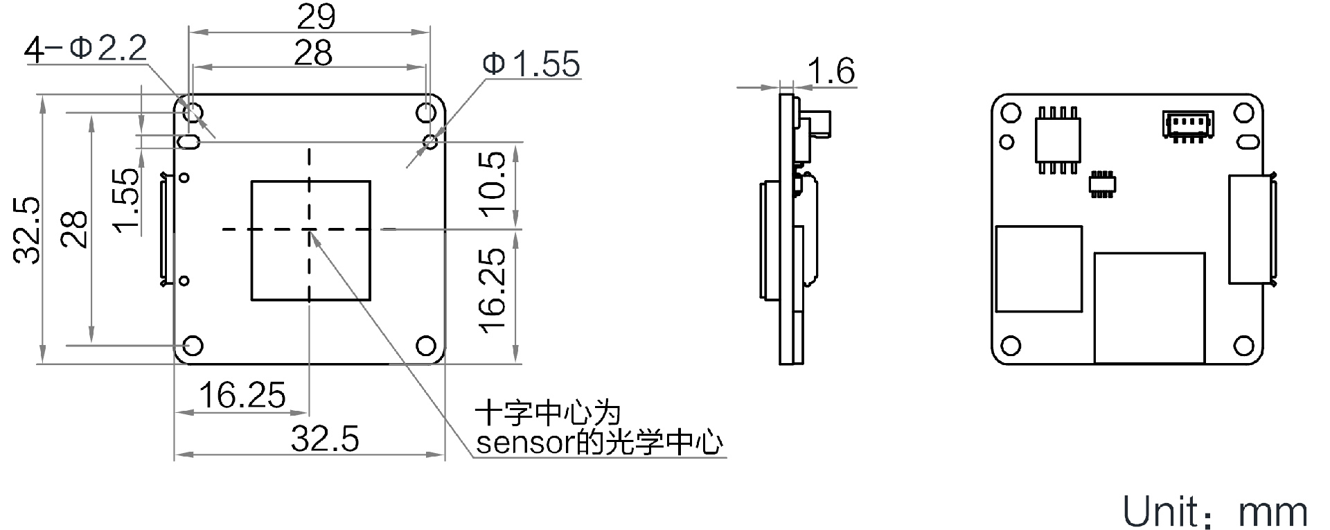 1200萬(wàn)像素USB 3.0板級(jí)相機(jī),IMX226,彩色,裸板.png image.png